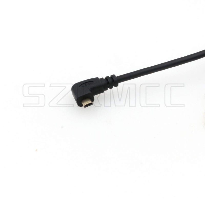 SZRMCC Right Angled Micro HDMI to HDMI High Speed Coiled Cable for Tablet Canon Sony DSLR Camera ATOMOS Monitor - Image 4